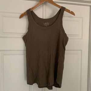 Loft Vintage Soft Tank Top Tee 2 Pack